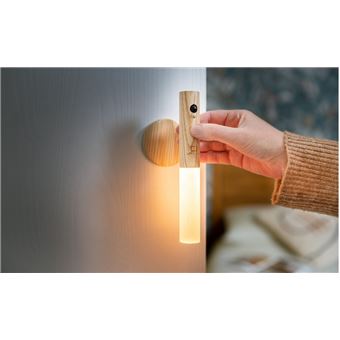 Lampe murale Gingko Frêne Beige et Blanc