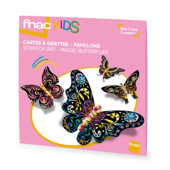 Cartes A Gratter Fnac Kids Papillons Magiques Autre Jeu Creatif Achat Prix Fnac