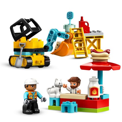 Construction Duplo10933 LEGO® DUPLO® 10933 La Grue Et Les Engins