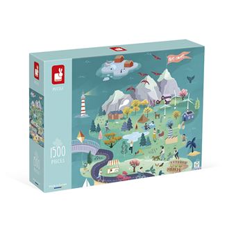 Puzzle 1500 pièces Janod Evasion