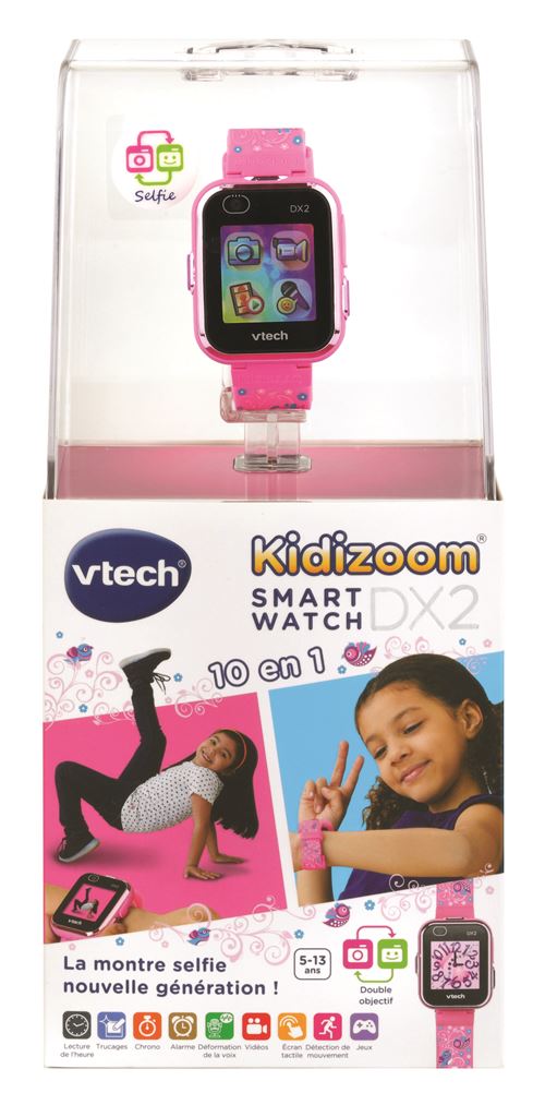 Montre Vtech Smartwatch Connect Kidizoom DX2 Rose