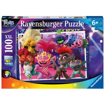 Puzzle 100 pièces XXL Ravensburger Chante à pleine voix Trolls 2