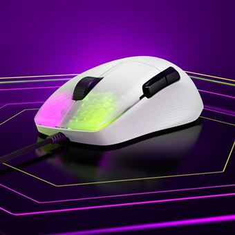 Souris Gaming sans fil Bluetooth Roccat Kone Pro Blanc