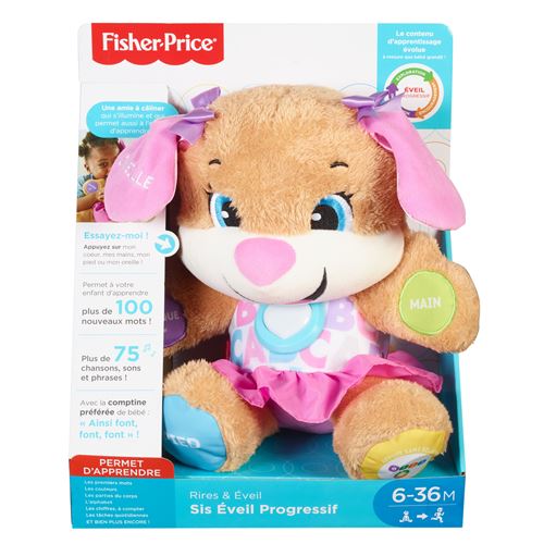 Jouet D’Éveil Fisher Price Sis Eveil Progressif Puppy