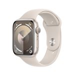 Apple Watch Series 9 (GPS) - 2e génération - 45 mm - montre intelligente avec bande sport - fluoroélastomère - taille du bracelet : M/L