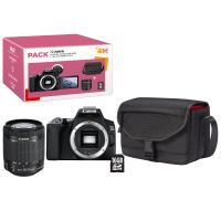 Pack Fnac Appareil photo Reflex Canon EOS 250D + Objectif EF-S 18-55 mm f/4-5.6 IS STM + Carte SD 16 Go + Sac d’épaule CB-SB130 Noir