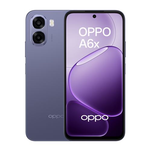 Smartphone Oppo A6X 6,75 Double Nano SIM 128 Go Noir Violet