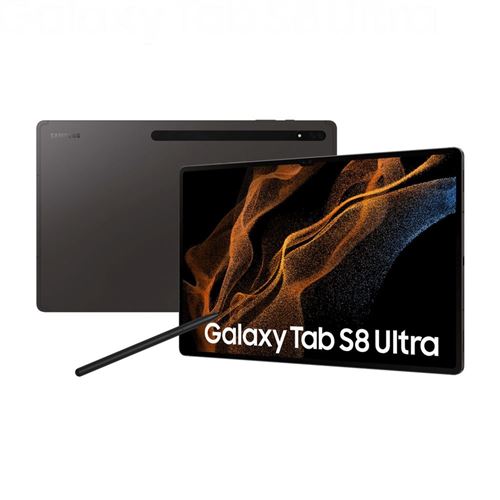 Samsung Galaxy Tab S8 Ultra - Tablet - Android - 512 GB - 14.6 Super AMOLED (2960 x 1848) - microSD sleuf - 3G, 4G, 5G - grafiet
