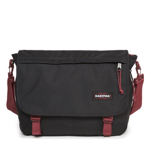 Sac à bandoulière Eastpak Delegate 20 L Noir et Rouge