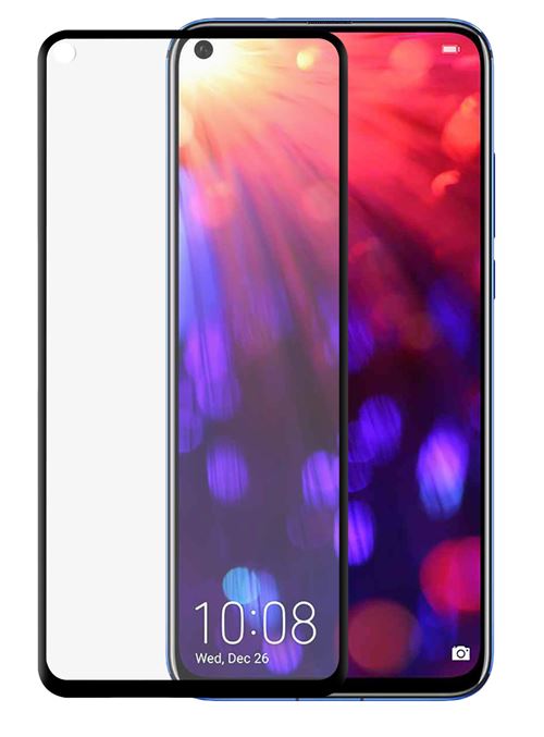 Protection d'écran en verre trempé 2.5D Big Ben Connected Transparent et Noir pour Honor View 20