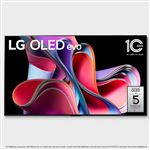 TV OLED Evo LG OLED83G3 210 cm 4K UHD Smart TV 2023 Noir et Argent