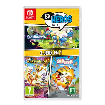 Pack BD Heros Vol.1 Nintendo Switch