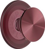 PopGrip MagSafe Aluminum radial Oxblood