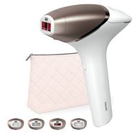Epilateur à lumière pulsée Philips Lumea Series 9900 BRI951/01 Blanc et Rose