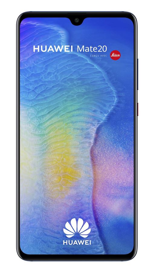 Smartphone Huawei Mate 20 Double SIM 128 Go Bleu
