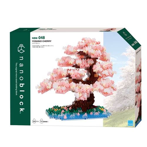 Nano Multicolore Jeu De Construction Nanoblock Cerisier En Fleurs Deluxe