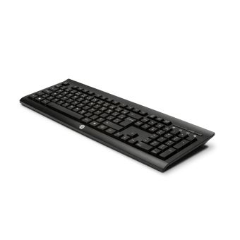 Clavier Sans Fil Hp K2500 Azerty Noir Clavier Achat Prix Fnac