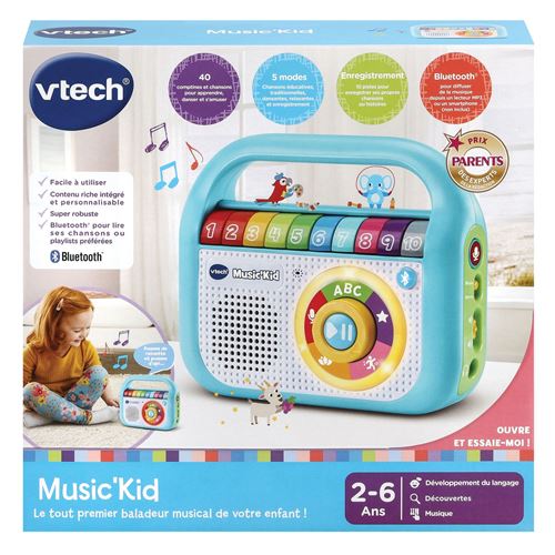 Jouet musical d'éveil Vtech Baby Music'Kid Bleu - Vtech Baby