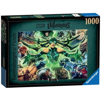 Puzzle 1000 pièces Ravensburger Hela Collection Marvel Villainous