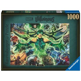 Puzzle 1000 pièces Ravensburger Hela Collection Marvel Villainous