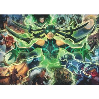 Puzzle 1000 pièces Ravensburger Hela Collection Marvel Villainous