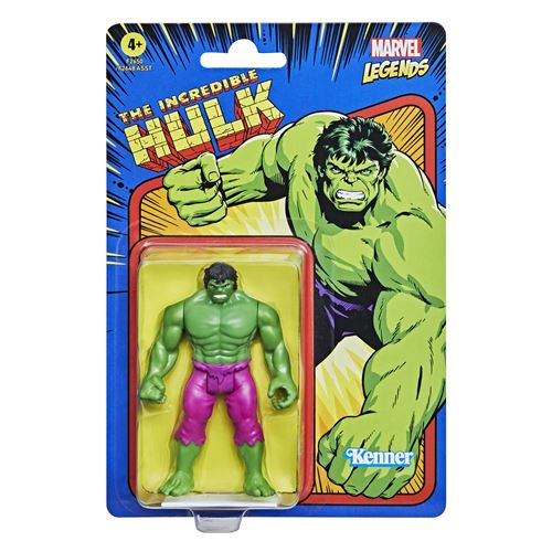 Figurine Marvel Legends Rétro 3,75 pouces Hulk