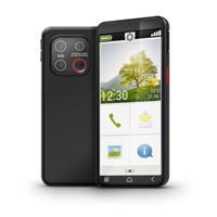 emporiaSMART.7lite - 4G smartphone - RAM 6 GB / intern geheugen 128 GB - microSD slot - 5.45" - 1440 x 720 pixels - 3x achtercamera's 13 MP, 2 MP, 0,3 MP - front camera 8 MP