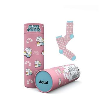 Chaussettes hautes et mi-bas Itotal Licorne Taille 36-41