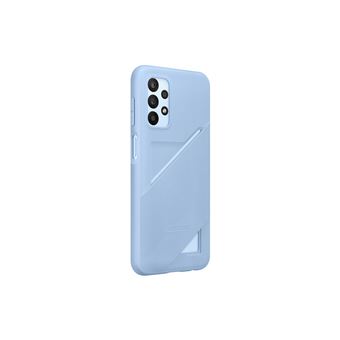 Coque souple ultra fine avec porte-carte intégrée Samsung pour Galaxy A23 5G Bleu arctique