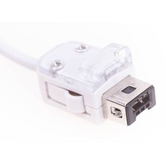 Manette type nunchuk Freaks And Geeks FG-Chuck Blanc pour Nintendo Wii et Nintendo Wii U