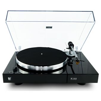 Platine vinyle Perpetuum Ebner PE1010 MK II Black High Gloss avec cellule Ortofon 2M