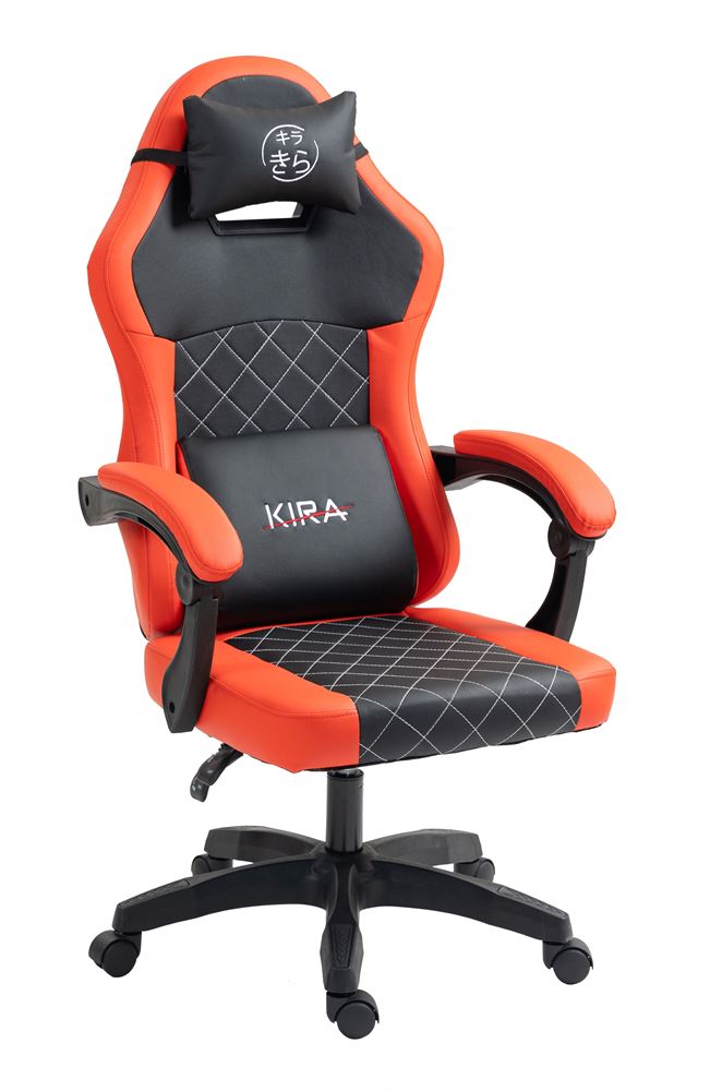 Chaise gaming Kira Katana Rouge et Noir