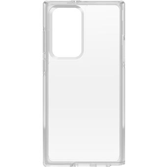 Coque renforcée OtterBox Symmetry Clear pour Samsung Galaxy S22 Ultra Transparent