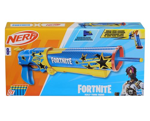 Jeu de plein air Nerf Fortnite Half Tone Hero