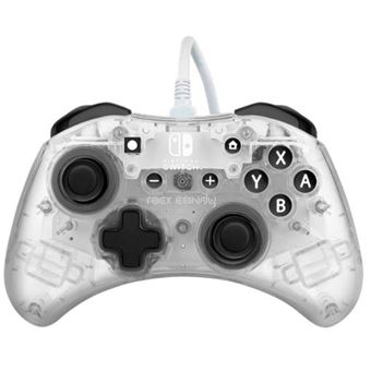 Manette filaire Pdp Rock Candy Frost Blanc pour Nintendo Switch