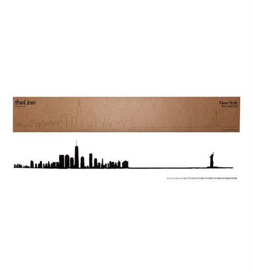 Accessoire de décoration The Line New York Grand Format Noir