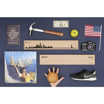 Accessoire de décoration The Line New York Grand Format Noir