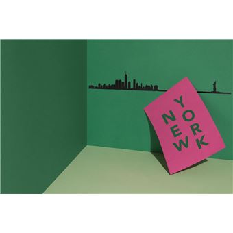 Accessoire de décoration The Line New York Grand Format Noir