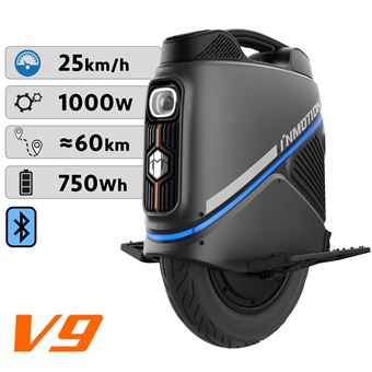 Gyroroue Inmotion V9 1000 W Noir