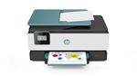 Imprimante Tout-en-un HP Officejet 8015 Blanc et gris