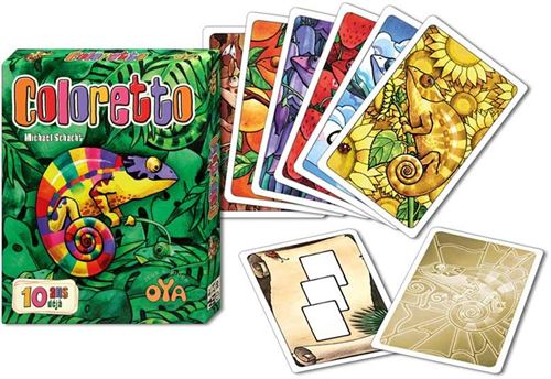 Boite de Jeu de cartes Oya Coloretto