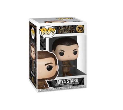 Figurine Funko Pop Game Of Thrones Saison 10 Arya avec lance à deux têtes