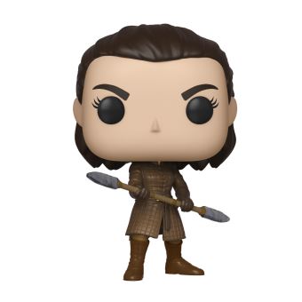 Figurine Funko Pop Game Of Thrones Saison 10 Arya avec lance à deux têtes