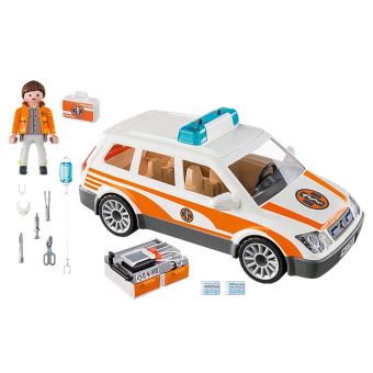 Playmobil City Life 70050 Voiture et ambulanciers - Playmobil - Achat &  prix