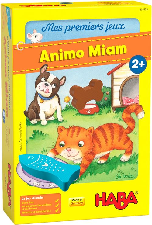 Jeu de société Haba Mes premiers jeux Animo Miam