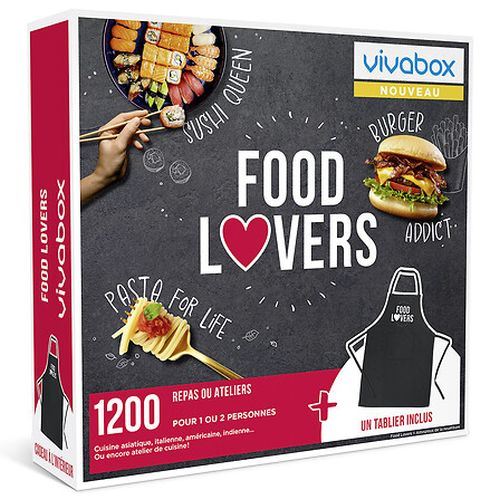 Coffret cadeau Vivabox Food Lovers