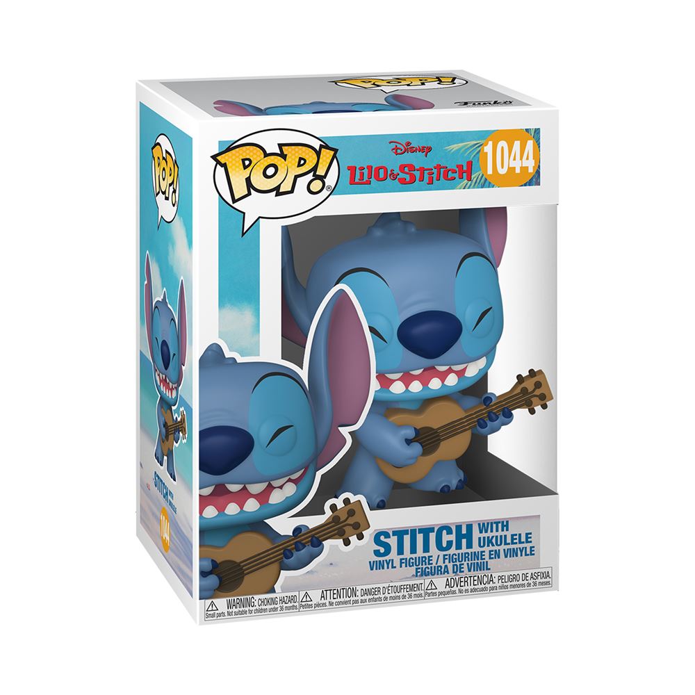 Figurine Funko Pop Disney Lilo and Stitch Stitch with Ukelele