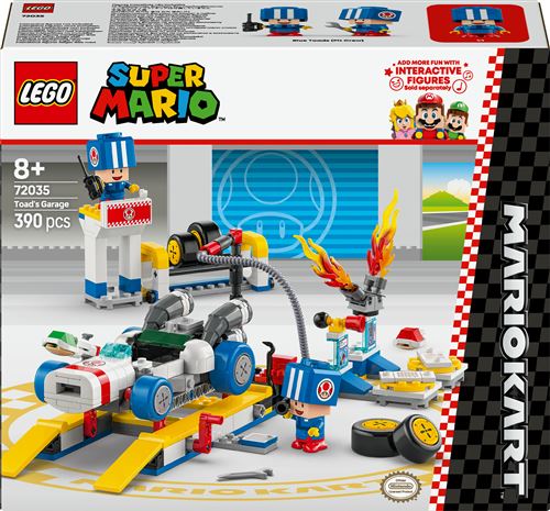 Lego Super Mario Lego® Super Mario 72035 Mario Kart™ Garage De Toad