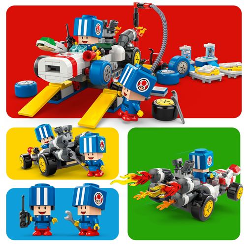 LEGO® Super Mario™ 72035 Mario Kart™ Garage de Toad