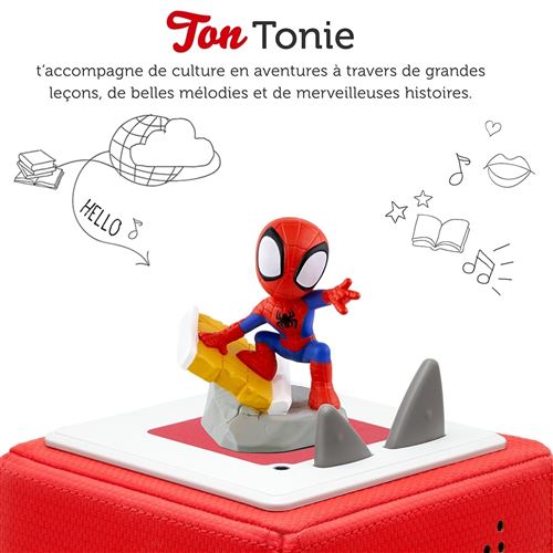 Tonie Spidey – Figurine Audio 37 Min – Histoires Et Chansons – Dès 4 Ans (Toniebox Vendue Séparément)